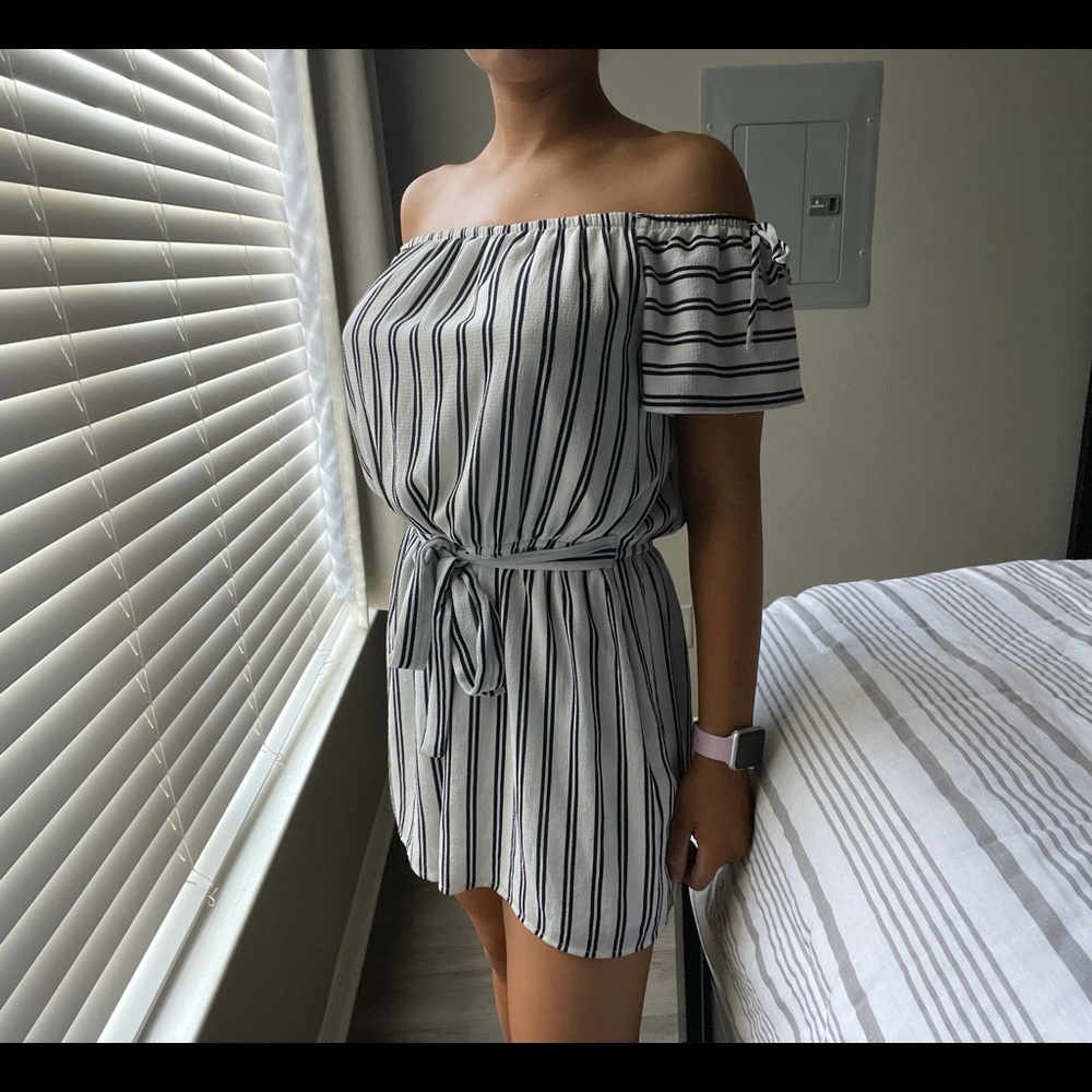 One Clothing Striped Romper